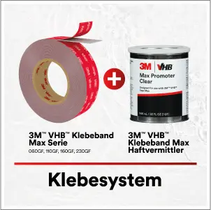 3M VHB Klebeband LVO-110BF | FDA 21 CFR 175.105